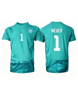 Billige Fotballdrakt Tyskland Manuel Neuer #1 Keeper Replika Hjemmedrakt VM 2026 Kortermet Billige Fotballdrakt Tyskland Manuel Neuer #1 Keeper Replika Hjemmedrakt VM 2026 Kortermet